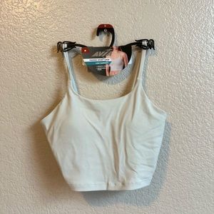 Padded sport crop top